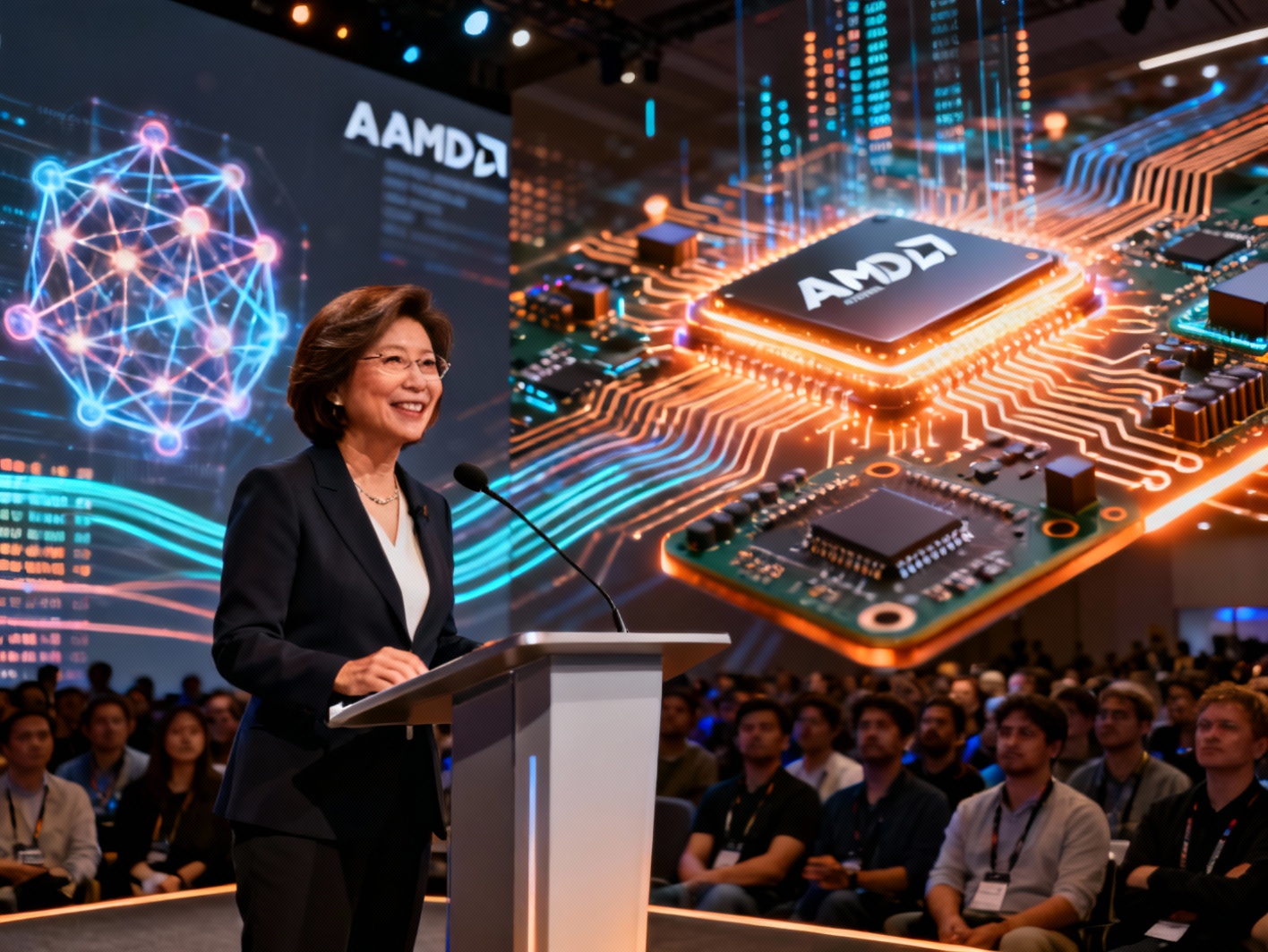 AMD CEO Lisa Su Dismisses AI Bubble Concerns, Emphasizes Industry’s Growth Potential
